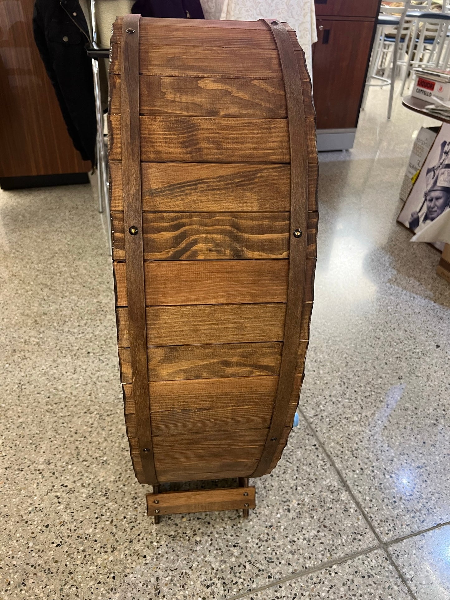 Wine rack 24 bottles dark oak