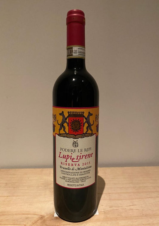 Brunello di Montalcino - "Lupi & Sirene" riserva 2016 - Podere Le Ripi